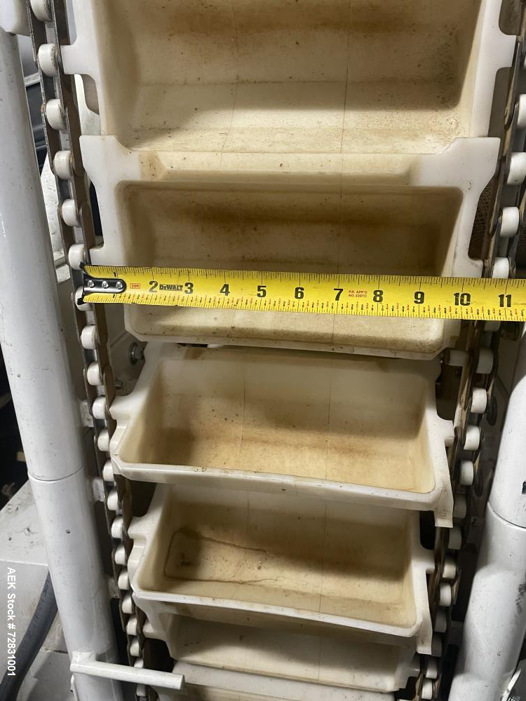 Used Deamco Model BES-09P-T-X. S Style Bucket Elevator