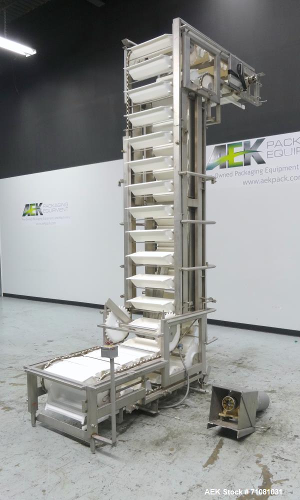 Used- Nedco Model Ultra Lift Pivoting Bucket Elevator