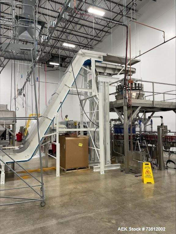 Used Food-Grade Triton Z-Style Incline & Scrap Conveyors – Stainless Steel, 2022