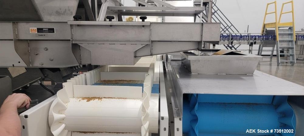 Used Food-Grade Triton Z-Style Incline & Scrap Conveyors – Stainless Steel, 2022