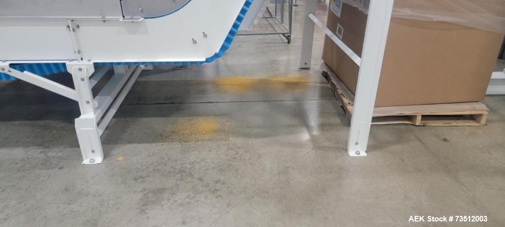 Triton Stainless Incline & Scrap Conveyor System – High-Speed, FDA Belts, 1,800 PPM