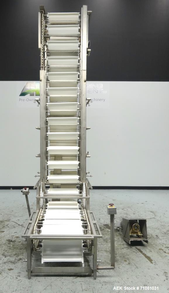 Used Nedco Model Ultra Lift Pivoting Bucket Elevator