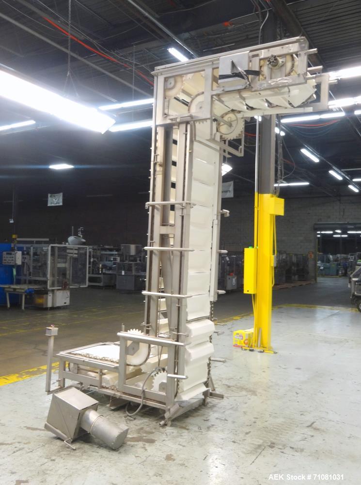 Used Nedco Model Ultra Lift Pivoting Bucket Elevator
