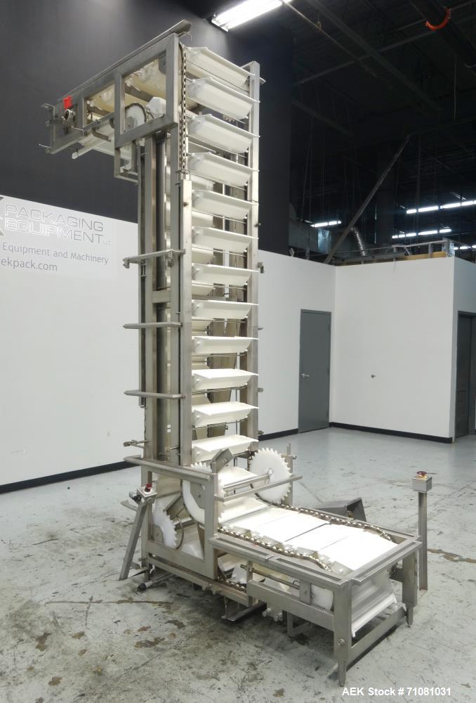 Used Nedco Model Ultra Lift Pivoting Bucket Elevator
