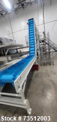 Triton Stainless Incline & Scrap Conveyor System – High-Speed, FDA Belts, 1,800 PPM