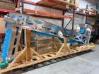 Unused Dorner Vertical Belt Conveyor | High-Speed 1000 ft/min | 18' Height | Pocket Conveyor System for Bulk Material Handling