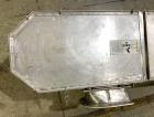 Used Universal Industries SC Series Bucket Elevator, Model SC-SS6 LH. Stainless steel construction. 6