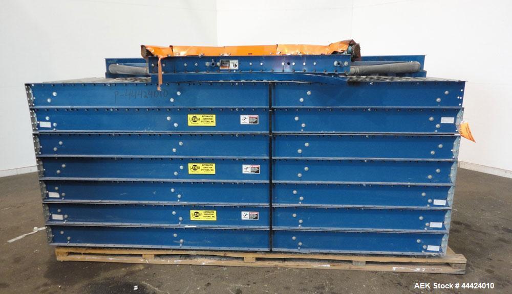 Used Carbon Steel Automated Conveyor Systems Powered Roller Conveyo