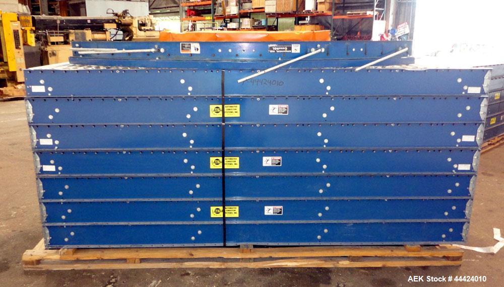 Used Carbon Steel Automated Conveyor Systems Powered Roller Conveyo