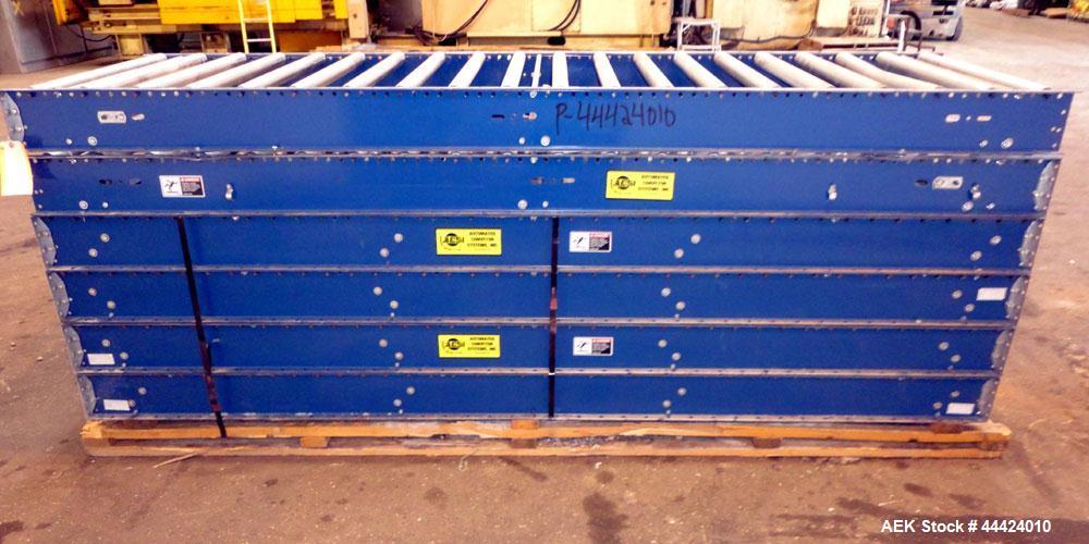 Used Carbon Steel Automated Conveyor Systems Powered Roller Conveyo