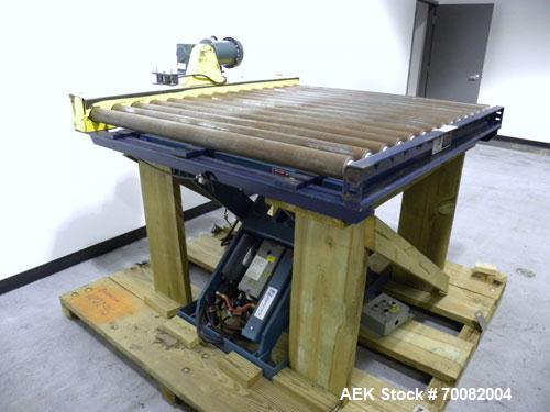 Used Prime Conveyor Chain Driven Live Roller Conveyor, Model 5-CDLR, Carbon Steel. 48’’ wide x 60’’ long conveyor section, driven by a 3/4 hp, 3/60/208-230/460-480 volt, 1725 rpm gear motor. Conveyor...
