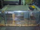 Used Unused-Hytrol pallet conveyor, new in crate. Drag chain conveyor will lift and rotate pallet 90 degrees. 7' OAL x 40-7/8 OAW. Elevation 29