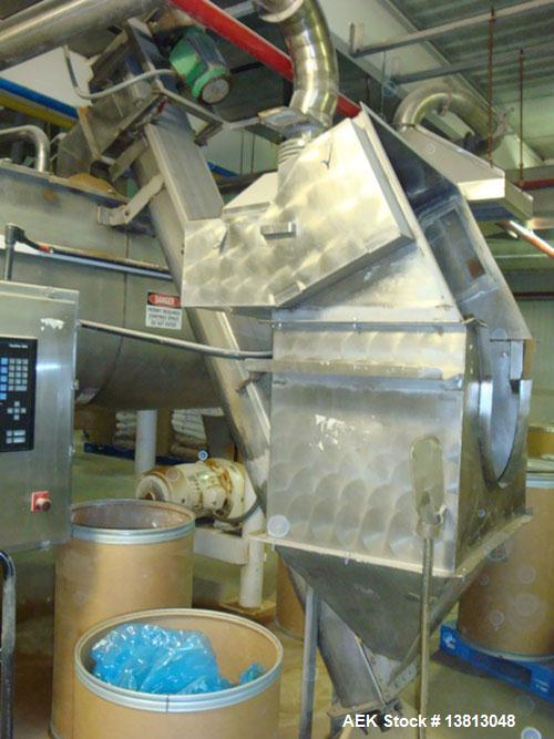 Used-Stainless Auger Incline. Stainless steel product elevator for dry ingredients. The total Conveyor length is 10'2". The ...