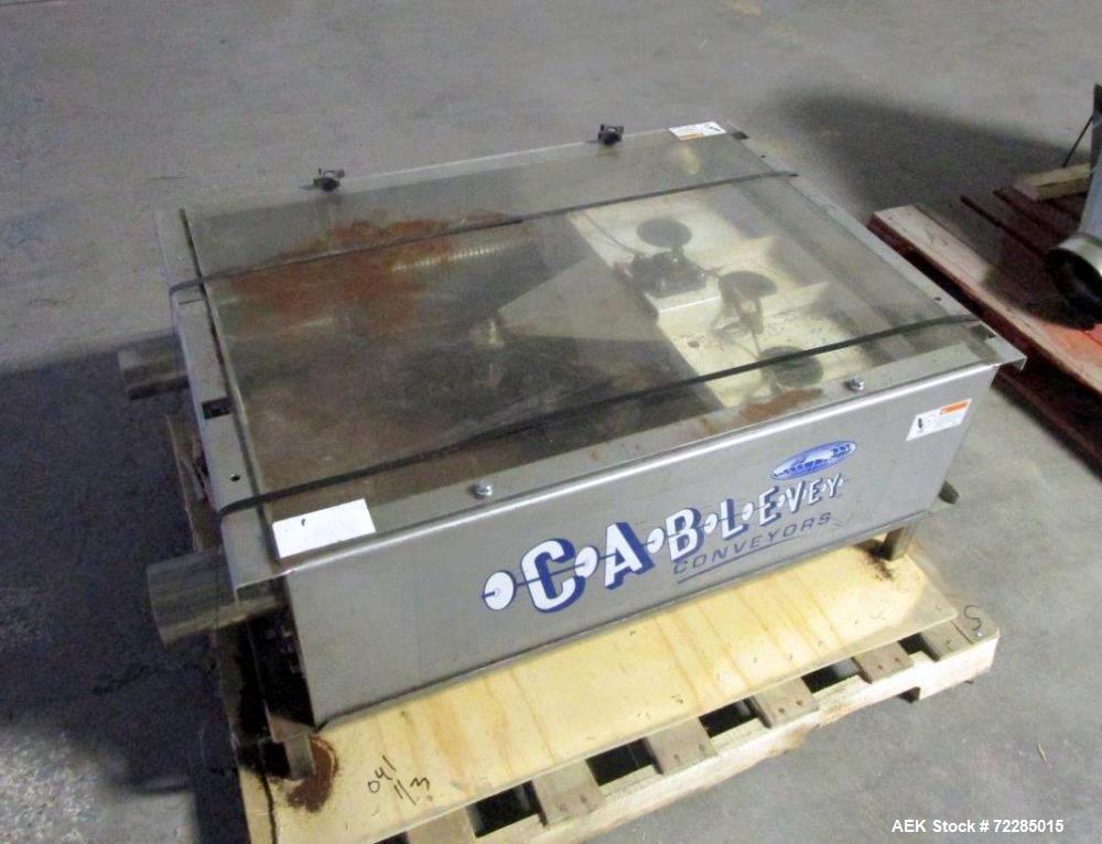 Used Cablevey Tubular Drag Cable & Disc Conveyor, Model 4100 Series