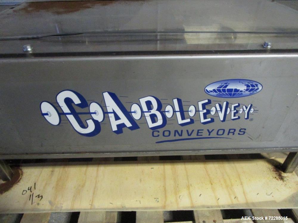 Used- Cablevey Tubular Drag Cable & Disc Conveyor, Model 4100 Series