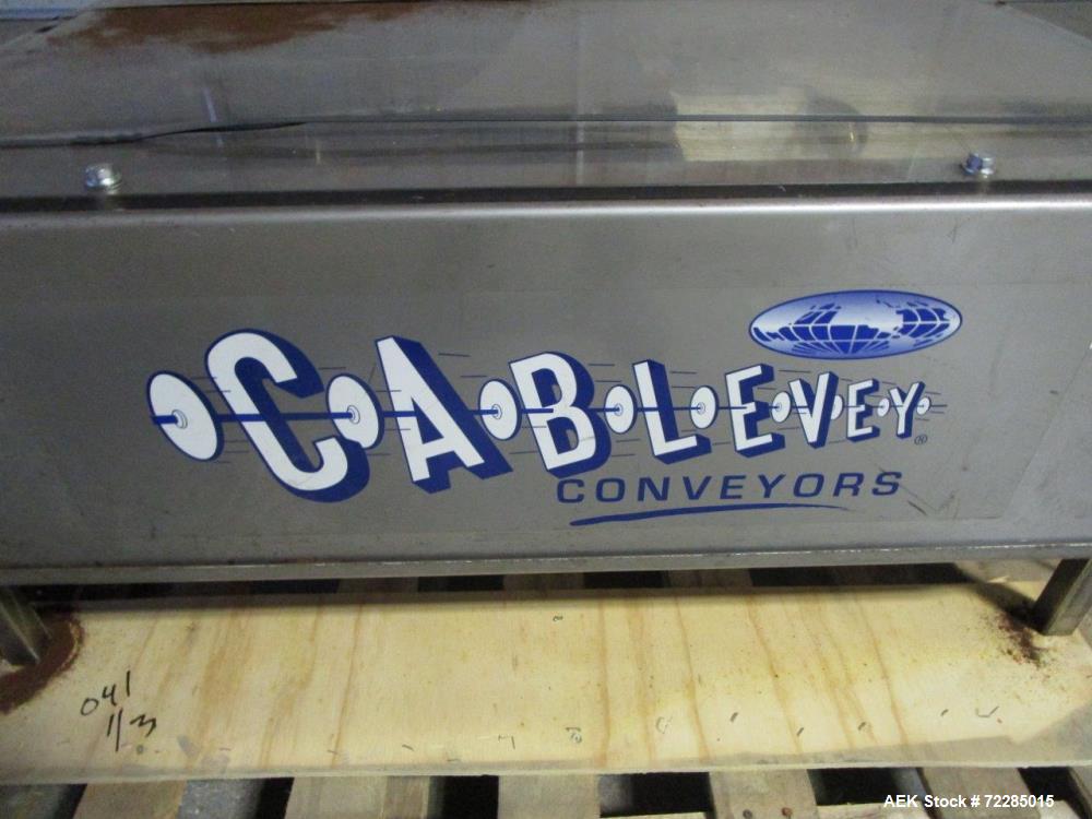Used Cablevey Tubular Drag Cable & Disc Conveyor, Model 4100 Series