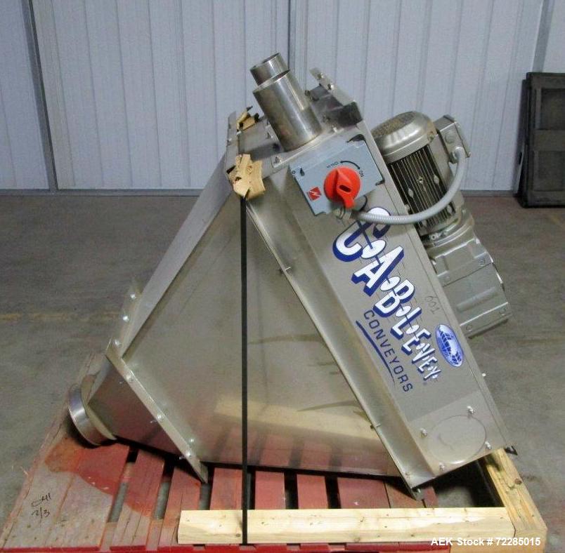 Used Cablevey Tubular Drag Cable & Disc Conveyor, Model 4100 Series