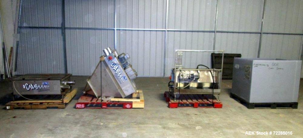 Used- Cablevey 4100 Series Tubular Drag Cable & Disc Conveyor