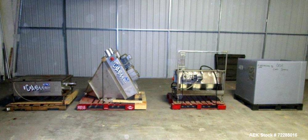 Used Cablevey 4100 Series Tubular Drag Cable & Disc Conveyor