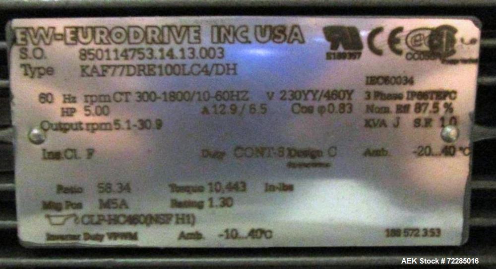 Used Cablevey 4100 Series Tubular Drag Cable & Disc Conveyor