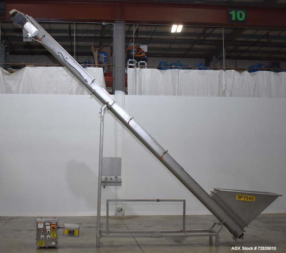 Stainless Steel Inclined Screw Conveyor