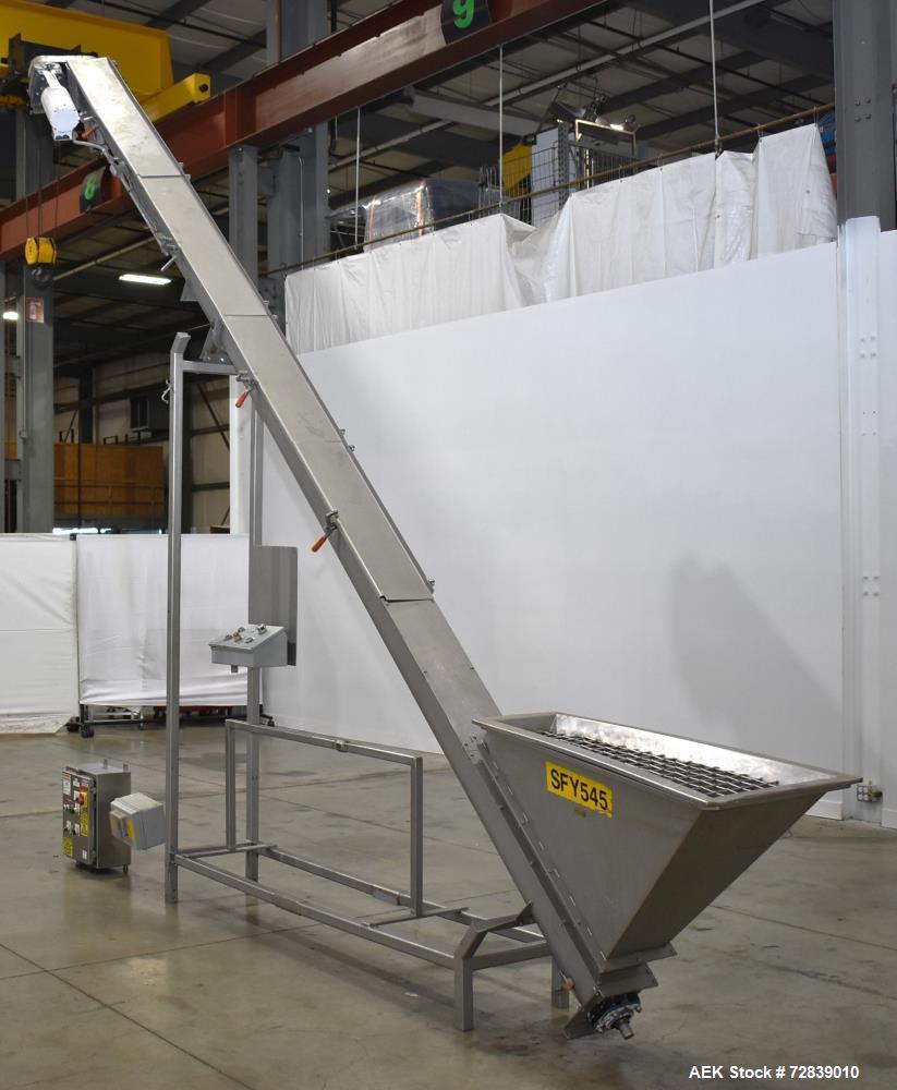 Stainless Steel Inclined Screw Conveyor