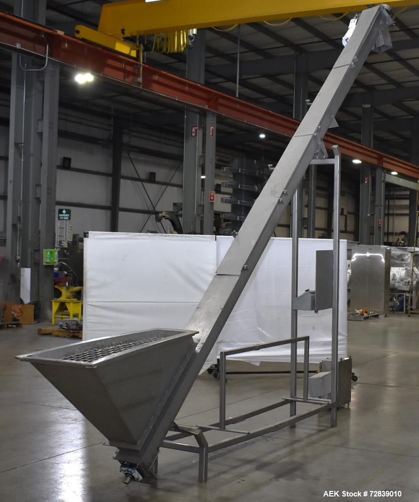 Stainless Steel Inclined Screw Conveyor