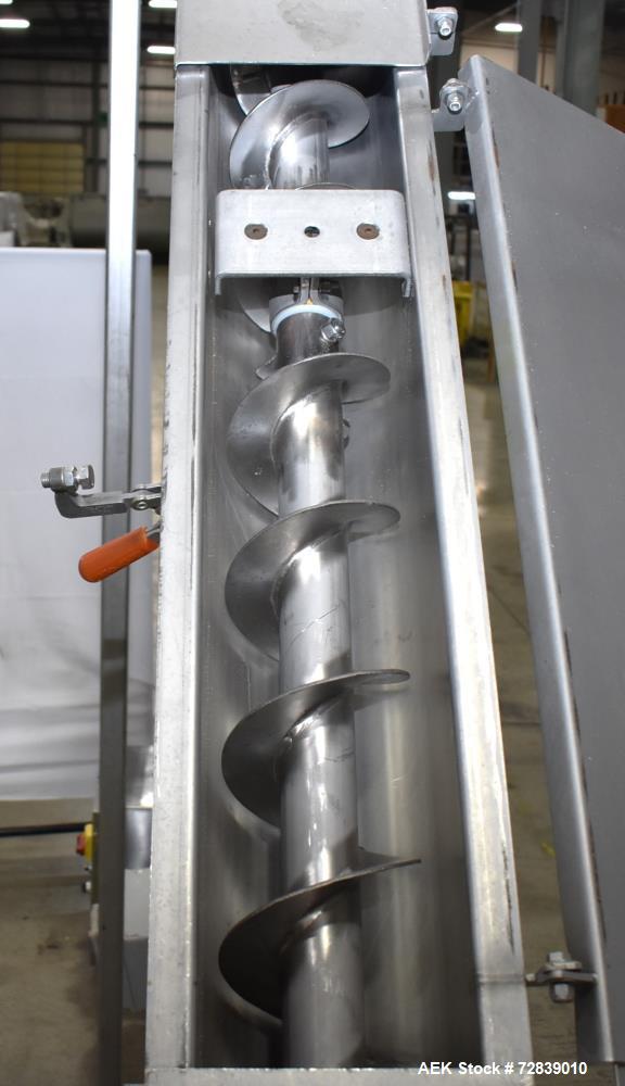 Stainless Steel Inclined Screw Conveyor