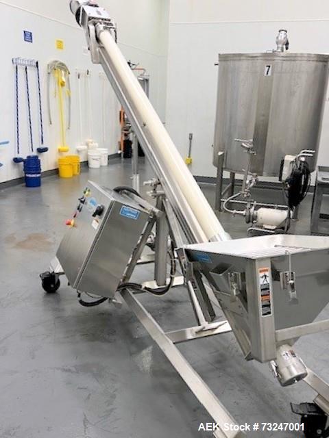 Hapman Series # 400 Helix Flexible Screw Conveyor.