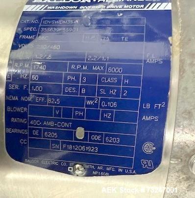 Hapman Series # 400 Helix Flexible Screw Conveyor.