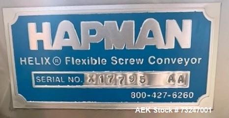 Hapman Series # 400 Helix Flexible Screw Conveyor.