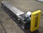 Used Screw Conveyor, 304 Stainless Steel. Approximate trough 110