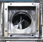 Used Screw Conveyor, 304 Stainless Steel. Approximate trough 110