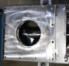 Used Screw Conveyor, 304 Stainless Steel. Approximate trough 110