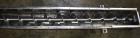 Used Screw Conveyor, 304 Stainless Steel. Approximate trough 110