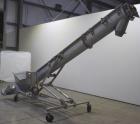 Used Bulk Material Incline Screw Conveyor. Approximate 9