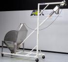 Used Hapman Model 300SS Helix Fleixible Screw Conveyor. Has 3