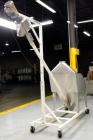 Used Hapman Model 300SS Helix Fleixible Screw Conveyor. Has 3