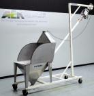 Used Hapman Model 300SS Helix Fleixible Screw Conveyor. Has 3