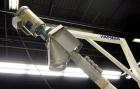 Used Hapman Model 300SS Helix Fleixible Screw Conveyor. Has 3