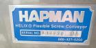 Used Hapman Series # 300 Helix Conveyor