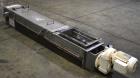 Used- American Process Systems Screw Conveyor, Model S009-5434/SCH*09, 304 Stainless Steel.  Top infeed 20
