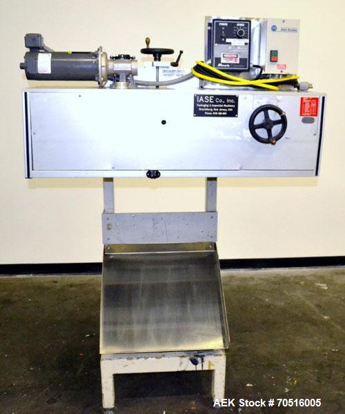 Used IASE (Industrial Automation Systems Engineering) Side Belt Portable Transfer Conveyor, Model CVS-1/200