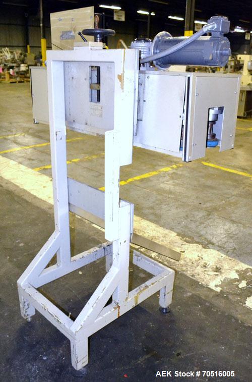 Used IASE (Industrial Automation Systems Engineering) Side Belt Portable Transfer Conveyor, Model CVS-1/200