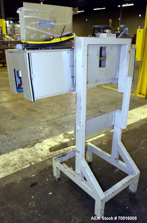 Used IASE (Industrial Automation Systems Engineering) Side Belt Portable Transfer Conveyor, Model CVS-1/200