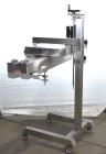 Used Garvey Side Belt Gap Transfer Conveyor. (2) Belts, approximate 39