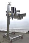 Used Garvey Side Belt Gap Transfer Conveyor. (2) Belts, approximate 39