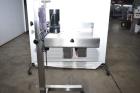 Used Garvey Side Belt Gap Transfer Conveyor. (2) Belts, approximate 39