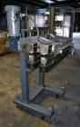 Used Gap Transfer Belt. Driven by a 3/4 HP, 90 Volt, 1725 RPM motor. SELLING PRICE AS IS, WHERE IS, SANFORD, NC.