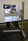 Used Side Belt Portable Transfer Conveyor. (2) Approximately 1” wide x 45” long side belts, manually adjustable from 1/2